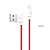 Шнур USB 2.0 - microUSB B 5P 1.2м UPM10 красный