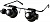 Лупа очки налобная бинокулярная MG9892A-II