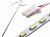 Светодиодная линейка для ЖК панелей 15" (12В, 305х2 мм, 60 белых светодиодов 3014)