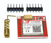 Модуль GSM GPRS SIM800L MicroSIM с антенной, 4 диапазона DC3.4-5V