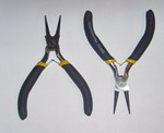 Плоскогубцы DEHCO малые, черные 4,5"
