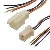AWG24 4х2,8 5mm L=300mm RBYB
