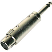 Перех гн XLR х шт 6.3 моно