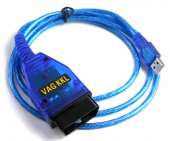 Универсальный диагностический кабель K-Line(VAG-COM 409.1)USB, + диск с програмным обеспечением