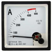 Амперметр 400/5А 50Гц (72х72)