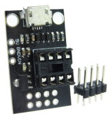 Отладочная плата для DIP Attiny 13 25 45 85
