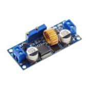 DC-DC понижающий вход 4-38 В выход 1.25 В-36 В с регул. до 5А LM2596 с LED вольтм.