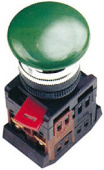 AEA-22 - Кнопка Гриб жёлтая NO+NC EKF