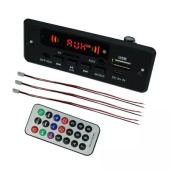 Усилитель мощности JQ-D029BT 2X3W, BT, MP3, FM, SD, пульт 5V-32V