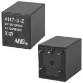 RELAY 4117-U-Z-10A-12VDC-1.0 (5 конт) 12V/20A
