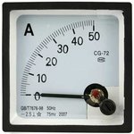 Амперметр 50А 50Гц (72х72)