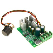 Регулятор скорости двигателя DC 6-60В 1200Вт