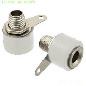 Гнездо на панель 10-0061 AL WHITE