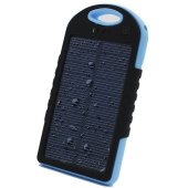 Power Bank SHP-2106SL 8000мАч с солн.батар. и LED панелью