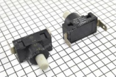 Кнопка с фиксацией 2 pin 14х24 мм, уст 30 мм (7,6А 250В)