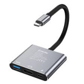 USB-хаб и док-станция TYPE-C в HDMI+USB+PD