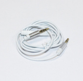Шнур 3.5 jack 4-pole - 3.5 jack (микрофон. перекл. резина, металл)