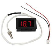 Термометр цифровой LED с термопарой до 800°C