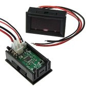 Амперметр цифровой 0-3.0000ADC red (48x29mm)