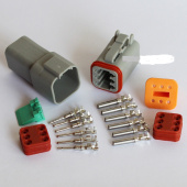 Разъемы авто 6 pin -комплект
