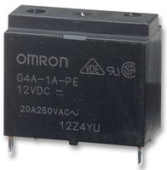 Реле G4A1APE12DC 12V/20A (4 конт)