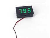 Вольтметр LED DMS-114 3-х разрядн 4,5-30В в рамке зеленый
