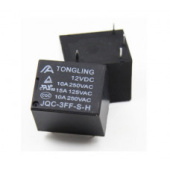 RELAY JQC-3FF-S-H-12VDC (HF3FD/012-HTF) ( MPA-S-112-A ) 12V/10A (4 конт)