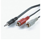 Шнур 3.5 jack - 2RCA 3m