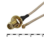 Пигтейл 41см UFL-F/SMA-F JV-003+O 41CM