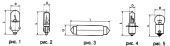 LAMP АС 12-5-1 12V/5W, цоколь SV8.5/8