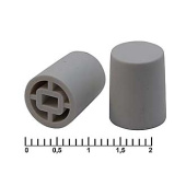 Колпачок А19 серый