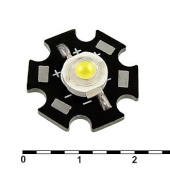 LED 1WR 3.4v 90-100LM 6000-6500K