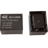 Реле T72 12VDC (843) 12V/10A (5 конт)