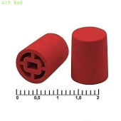 Колпачок А19 красный
