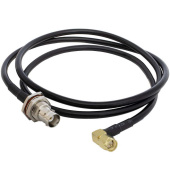 CAB BNC-JKY/SMA-PR RG58 1m