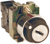BG33 3P - Переключатель с замком не возвратный 2NO