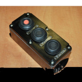 Пост управления кнопочный ПКЕ-222-3М-У3 10А