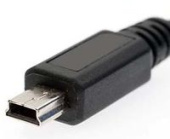 mini USB 05-BM под пайку в корпусе