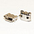 micro USB B 5pin  6 (DIP WITH 2 SMALL HORN) 2. .  