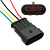Соединитель автом. DJ7041-1.5-11 (18AWG 200mm) вилка
