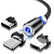 Шнур USB A - micro USB B 5 pin с магнитом 1.0 м ткань 