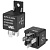 RELAY NVF4-2-C-Z-40/40-A-DC12V-1.6 12V/40A (5 конт + флажок)