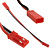 2pin JST extension leads 22AWG 10см
