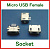 micro USB 05-BF SMT  1