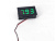 Вольтметр LED DMS-114 3-х разрядн 4,5-30В в рамке зеленый