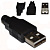 Штекер USB под пайку на кабель